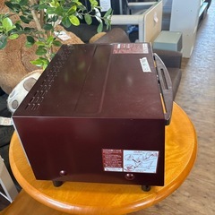 1点のみ💨お洒落♥️ボールド✖️ブラック✨ZOJIRUSHI🍞オーブントースターET-GT30象印レッド黒赤の画像