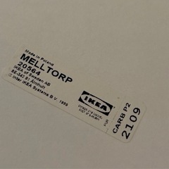 超美品　IKEA テーブル　チェア　セット　ホワイト　の画像