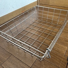 メタルラック　バスケット　吊り下げラック　ふきん掛け　　の画像