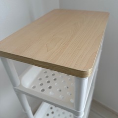 キャスターワゴン　キッチンラック　隙間収納の画像