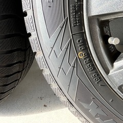 195/65R15　スタッドレスタイヤ＆ホイール＆ナットセット　ヴォクシー　ノア　の画像
