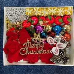 クリスマスオーナメント　お話し中の画像