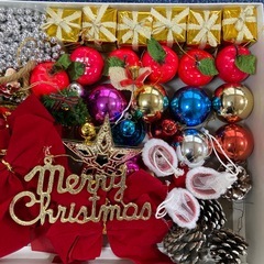 クリスマスオーナメント　お話し中の画像