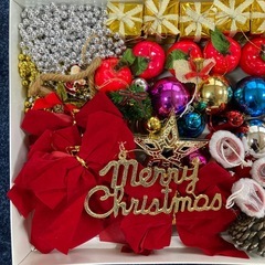 クリスマスオーナメント　お話し中の画像