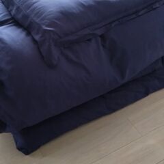 シングル用 掛け布団・敷布団・枕・各カバーの４点セット 使用期間短期間の画像