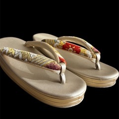 和装バック　草履　成人式　卒業式の画像