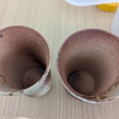 信楽焼　カップ　ペアの画像