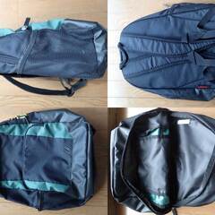 【本日限定】おしゃれリュック：他と被らないアメリカ留学で購入。新品・おまけ付きの画像