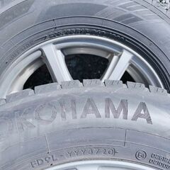 IG60スタッドレス205/65-15アルミホイール付の画像