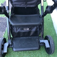 2人乗り　ベビーカー　日本育児の画像