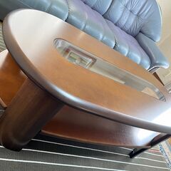 5人がけソファ・サイドテーブルの画像