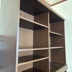 無料　木製書棚、収納家具の画像