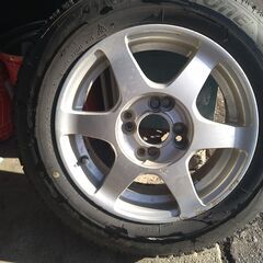 スタットレスタイヤ　165/70R14　B/S VRX2アルミ付きの画像