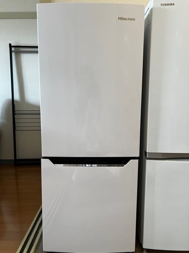 Hisense 2ドア冷凍冷蔵庫 ホワイト 一人暮らし用