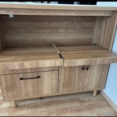 Rafila 国産キッチンカウンター 幅120cm アレンの画像