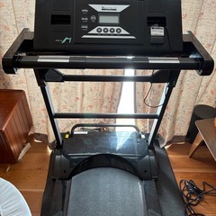 ランニングマシン＆トランポリン　転倒防止付きの画像