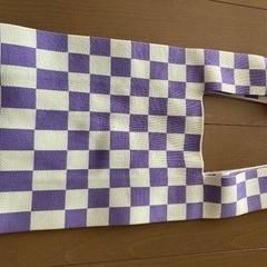 エコバッグ　BLOCKCHECK COLOR BAGの画像