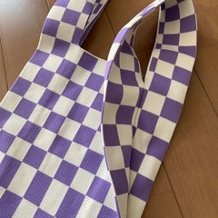 エコバッグ　BLOCKCHECK COLOR BAGの画像