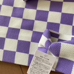 エコバッグ　BLOCKCHECK COLOR BAGの画像