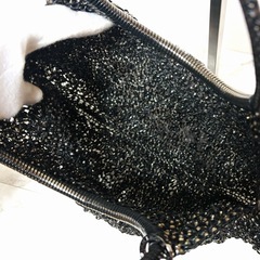 【極美品】ANTEPRIMA アンテプリマ ワイヤーバッグ ラウンド横型 ブラックの画像