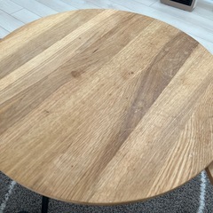 ミニテーブル2個セット　足取り外し可能の画像