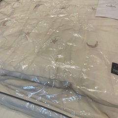 【PUPPAPUPO】レギュラーサイズ ベビー布団4点セット スター×アイボリーの画像