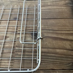 無印良品のワイヤーバスケット（ステンレス）の画像