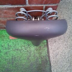 自転車用／サドル／ママチャリ／グレーの画像