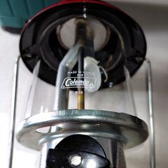コールマン　ガソリンランタン　レッド　286A703　ジャンクの画像