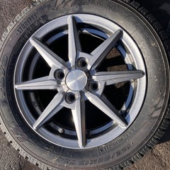 　バリ山！　スタッドレスタイヤ　155/65R13 の画像