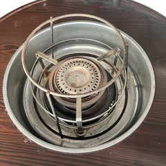 CORONA 石油こんろ　KT-21 ストーブ ダークブラウン　昭和レトロの画像