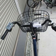 E724★整備済み　中古電動自転車★ヤマハ　パスナチュラ【26インチ　青　8.9Ah】の画像