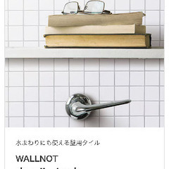 サンワカンパニー＊タイル＊ウォルノットの画像