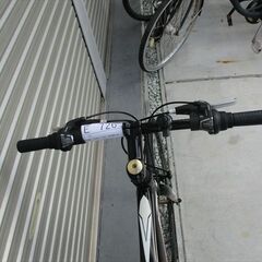 E726★　11800円★整備済み スポーツ中古自転車 【クロスバイク　黒　48㎝】の画像