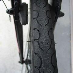 E727★　　11800円★整備済み スポーツ中古自転車 【クロスバイク　黒　48㎝】の画像