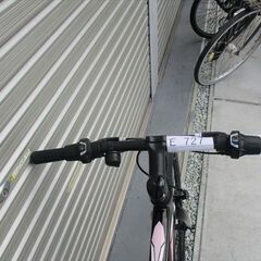 E727★　　11800円★整備済み スポーツ中古自転車 【クロスバイク　黒　48㎝】の画像