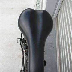 E727★　　11800円★整備済み スポーツ中古自転車 【クロスバイク　黒　48㎝】の画像