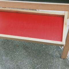 本格的、頑丈 大きめ 木製 立て看板 宣伝　ショップ　店舗用品　お店　販売　販促　ポップ ボードの画像