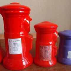 ポスト型貯金箱の画像