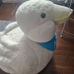 アフラック巨大ぬいぐるみの画像