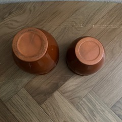 愛知県　常滑焼　２個セット　ミニ壺　フタ無しの画像