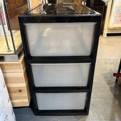 【収納ケース】【3段収納】クリーニング済み【管理番号1206】五の画像