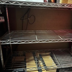 メタルラック　２段の画像