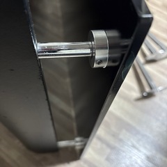 ガラステーブル　黒の画像