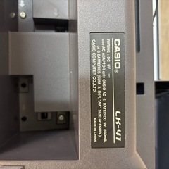 カシオ　電子ピアノの画像