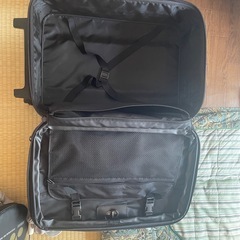 シャンブレ スーツケースの画像