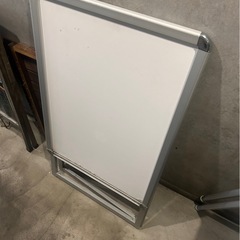 A型看板　立て看板　アルミ材　ジャンク品　2台の画像