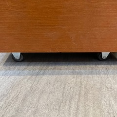 【キャスター付き収納】クリーニング済み【管理番号1206】野の画像