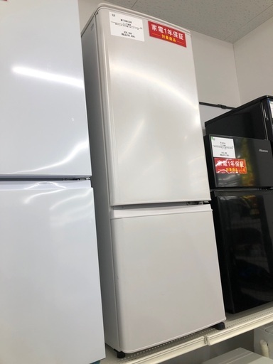 【安心の1年保証】MITSUBISHI 三菱 2ドア冷蔵庫 MR-P17J-W 2023年製