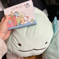 すみっこぐらし  とかげ　ぬいぐるみセットの画像